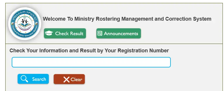 How to Check Central Ethiopia Ministry Result Online
